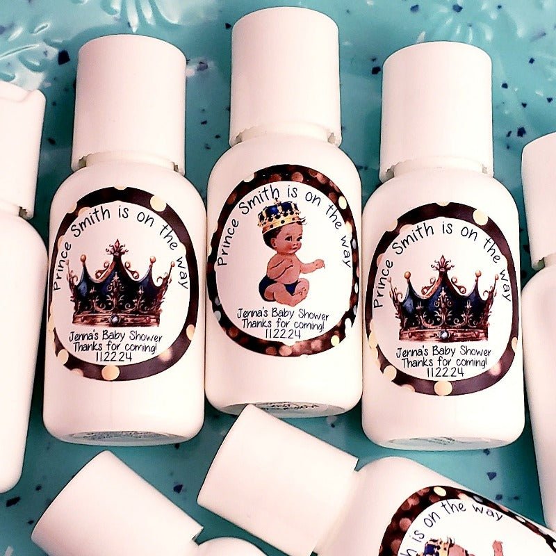Personalized Prince Hand Lotion Party Favors - Favors Today