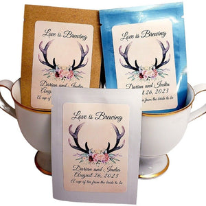 Western Party Favor Cowgirl Bridal Shower Custom Tea Bag Favor Gift-4