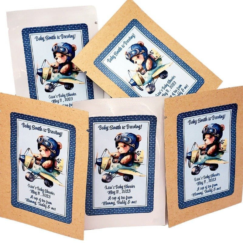 We Can BEARly Wait Baby Shower Custom Tea Party Favors-4