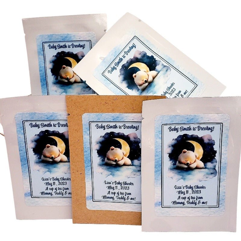 We Can BEARly Wait Baby Shower Custom Tea Party Favors-5