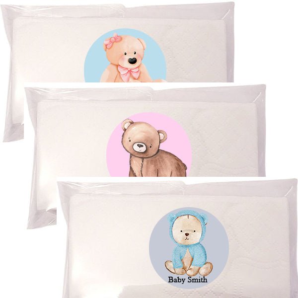 Personalized Teddy Bear Tissue Party Favors Many Options - Favors Today