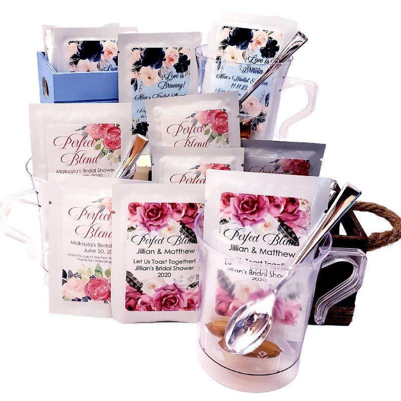 Baby Bridal Shower and Wedding Favors Custom Tea Bag Party Favor-7
