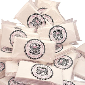 Personalized Vintage Birthday Party Tissue Pack Party Favors - Favors Today