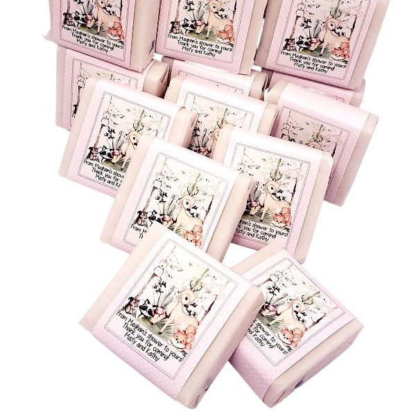 Personalized Woodland Animal Soap Party Favors - Favors Today